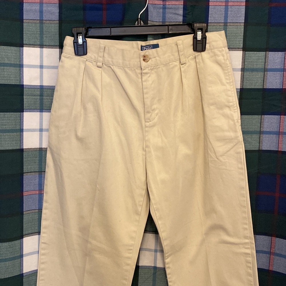 Polo by Ralph Lauren  100% cotton khaki pants